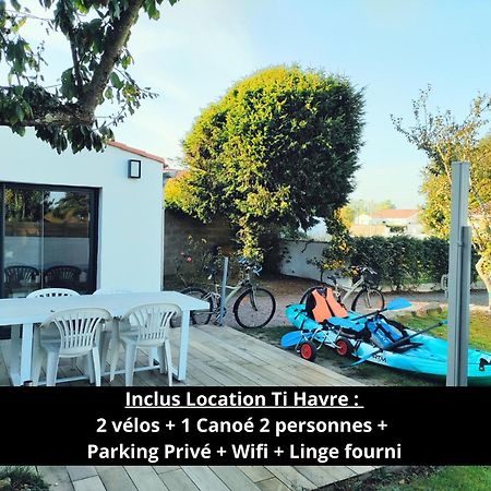 Maison Ti Havre Avec Jardin Prive Dans Village De Pecheurs A Brem Sur Mer ! מראה חיצוני תמונה